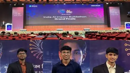 ચારુસેટના વિદ્યાર્થીઓ `ઇન્ડિયા AI સમિટ 2026` માં ફાઇનલિસ્ટ તરીકે ઝળક્યા