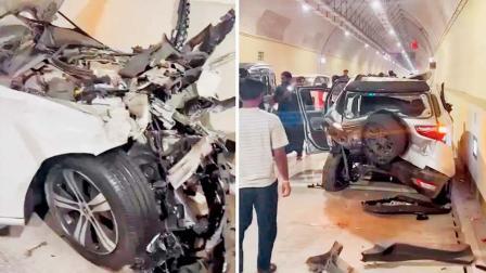  અકસ્માતમાં બન્ને કારને ભારે નુકસાન થયું હતું.