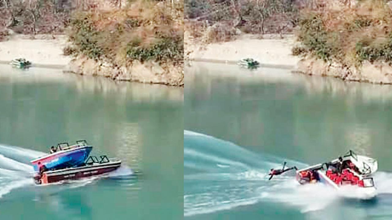 આ ઘટનાનો વિડિયો ગઈ કાલે વાઇરલ થયો હતો