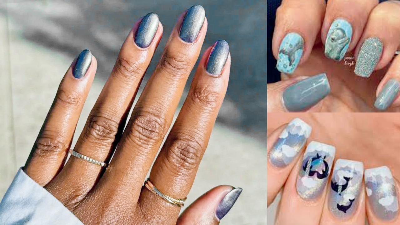 ડૉલ્ફિન સ્કિન નેઇલ્સ