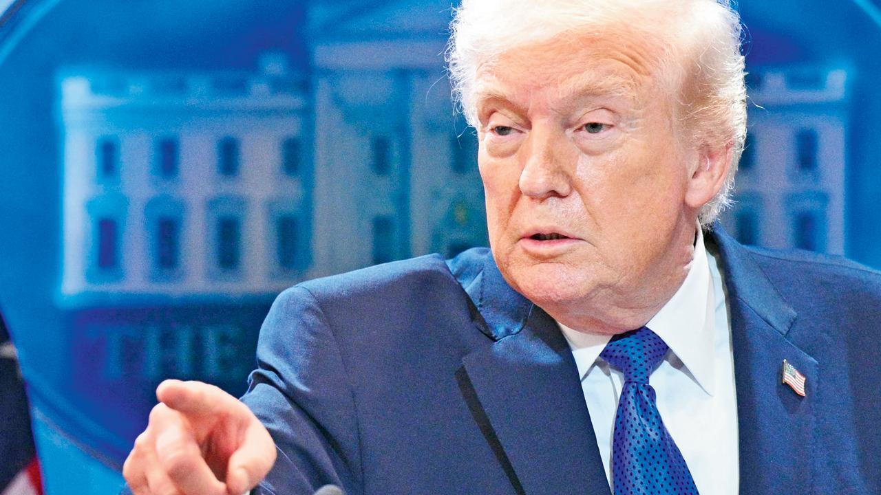 ડોનલ્ડ ટ્રમ્પની ફાઇલ તસવીર