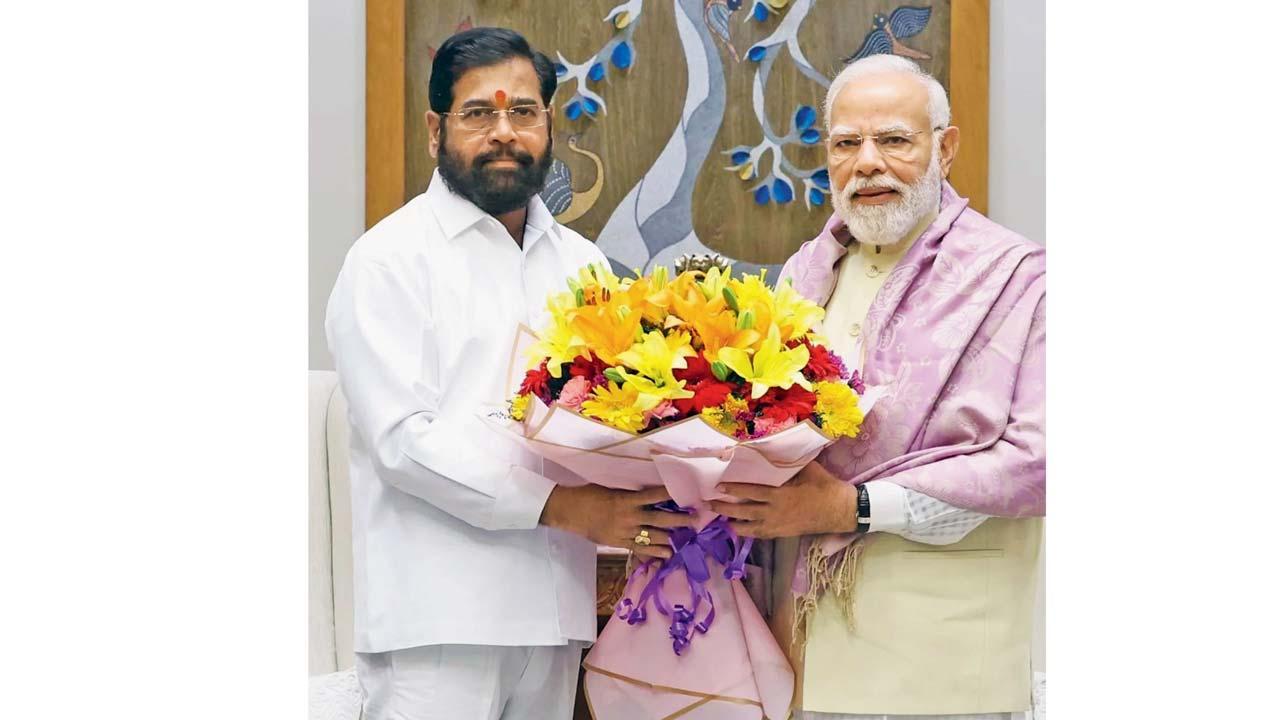 એકનાથ શિંદે અને નરેન્દ્ર મોદી