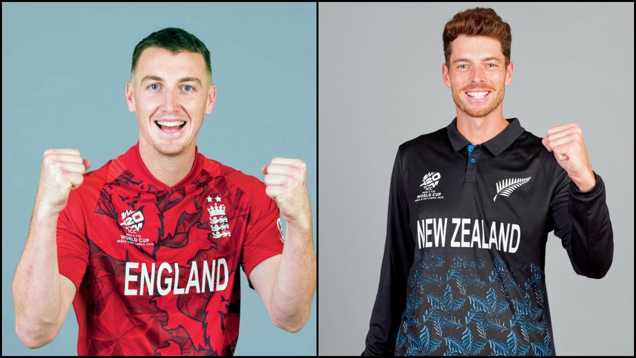 ઇંગ્લૅન્ડ અને ન્યુ ઝીલૅન્ડના કૅપ્ટન
