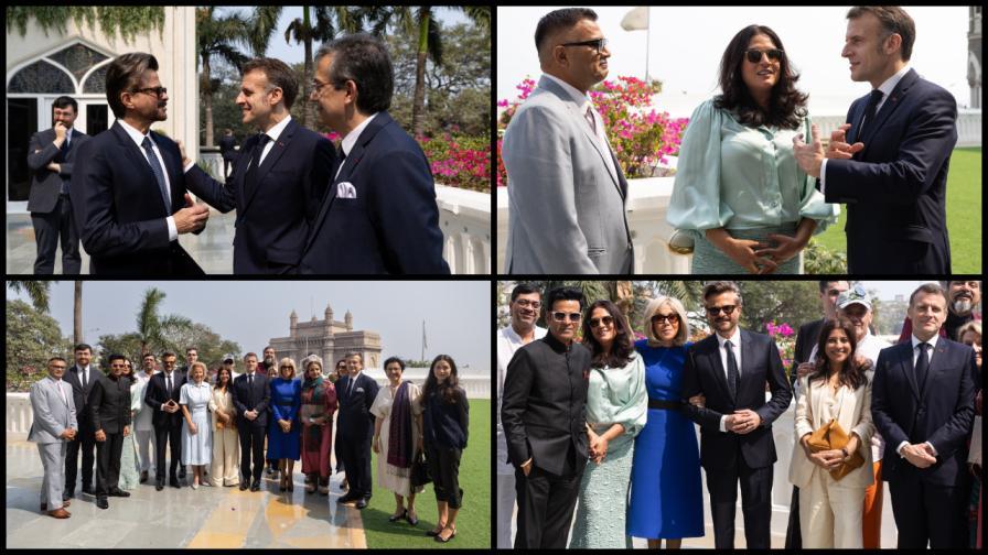 તેમની આ વાતચીત દરમિયાનની તસવીરો હવે સામે આવી છે. મૅક્રૉને સોશિયલ મીડિયા પર કેટલીક તસવીરો શૅર કરી છે. (સૌજન્ય: X) 