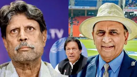 કપિલ દેવ, ઈમરાન ખાન અને સુનિલ ગાવસ્કર (તસવીર: મિડ-ડે)