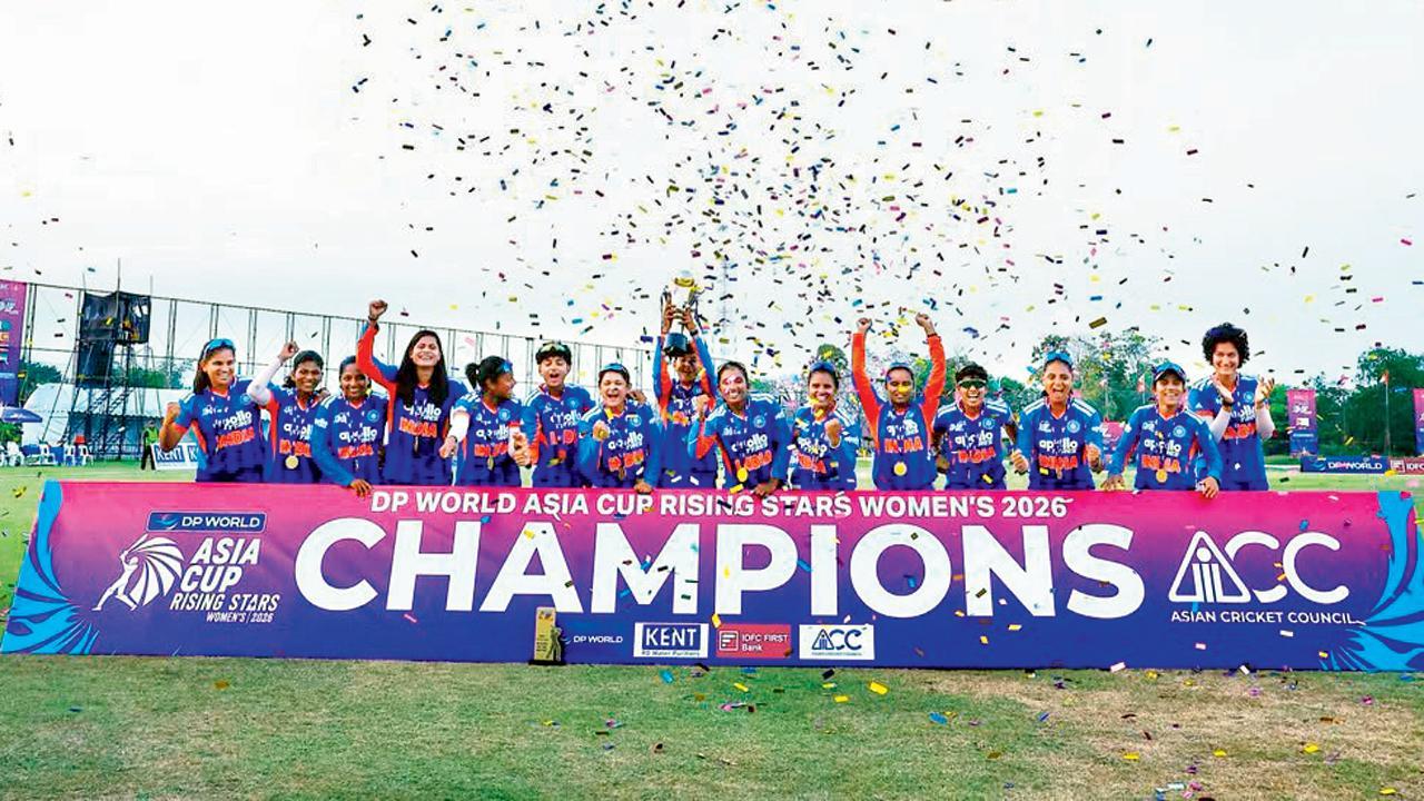 ફાઇનલમાં બંગલાદેશને પછાડીને વિમેન્સ એશિયા કપ રાઇઝિંગ સ્ટાર્સ 2026ની ચૅમ્પિયન ભારતીય મહિલાઓ