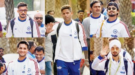 અમદાવાદ પહોંચી ટીમ ઇન્ડિયા