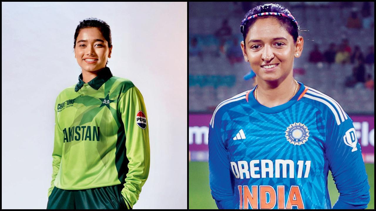 ફાતિમા સના અને હરમનપ્રીત કૌર 