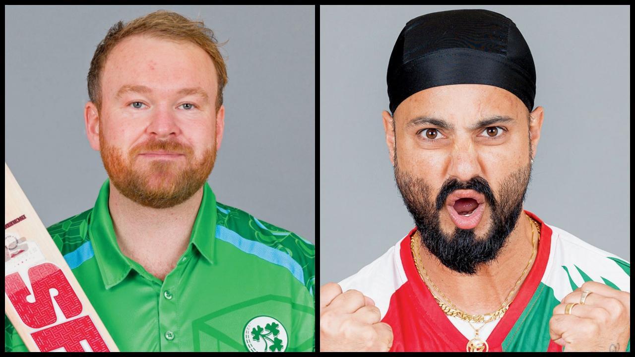 આયરલૅન્ડનો કૅપ્ટન પૉલ સ્ટર્લિંગ, ઓમાનનો કૅપ્ટન જતિન્દર સિંહ