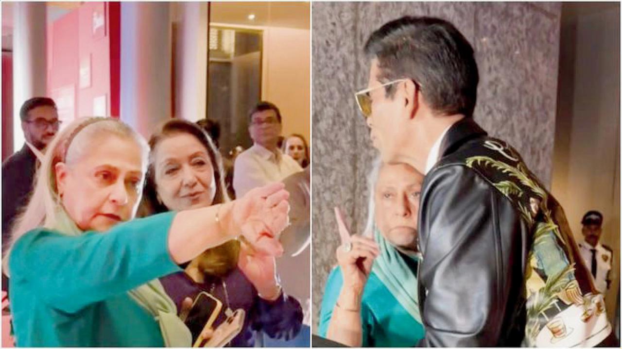 જયા બચ્ચન અને કરણ જોહર