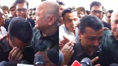 દારૂ નીતિ કેસમાં નિર્દોષ જાહેર થતા ભાવુક થયા કેજરીવાલ (તસવીર સૌજન્ય: સોશિયલ મીડિયા)