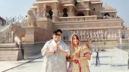 અયોધ્યાની આધ્યાત્મિક યાત્રા કરી કિકુ શારદાએ