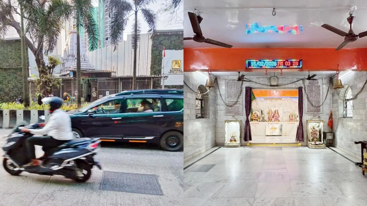 આર્થર રોડ પર મહાનગરપાલિકાના કર્મચારીઓની વસાહતની બહાર આવેલું શ્રી લક્ષ્મીનારાયણ મંદિર