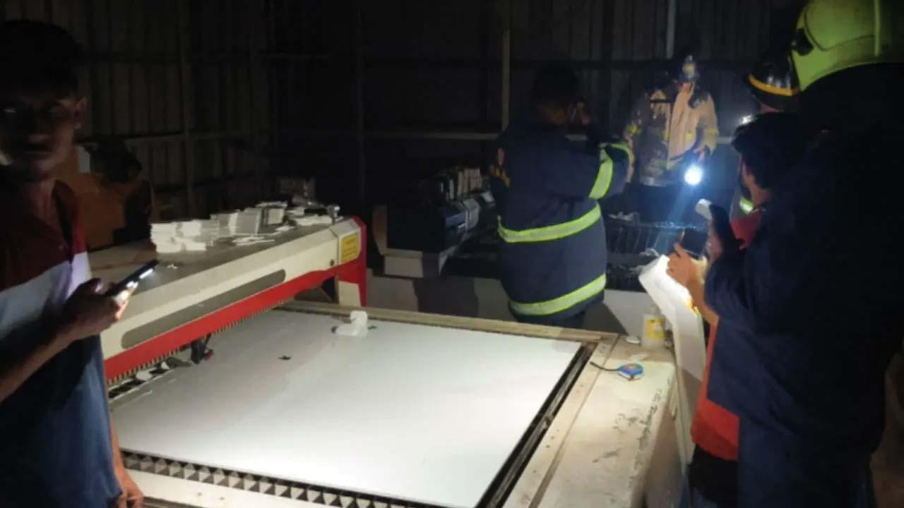 ઘટનાસ્થળનું દૃશ્ય