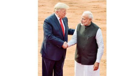 ડોનલ્ડ ટ્રમ્પ અને નરેન્દ્ર મોદી