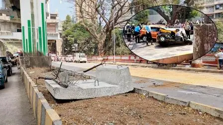 ઘટનાસ્થળના દ્રશ્યો (તસવીર: મિડ-ડે)