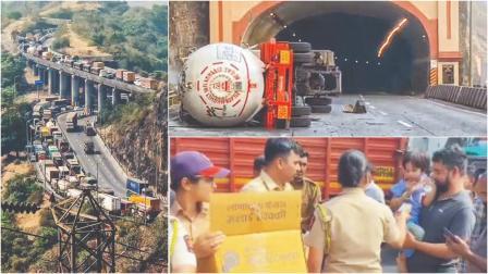 ટૅન્કર પલટી થવાને લીધે સર્જાયેલો ટ્રાફિક જૅમ, સ્થાનિક લોકોએ અને પોલીસે નાસ્તો-પાણીની વ્યવસ્થા કરી હતી. કલાકોથી ભૂખ્યા-તરસ્યા લોકોને પુણે રૂરલ પોલીસે અને લોનાવલા પોલીસે મદદ કરી હતી.