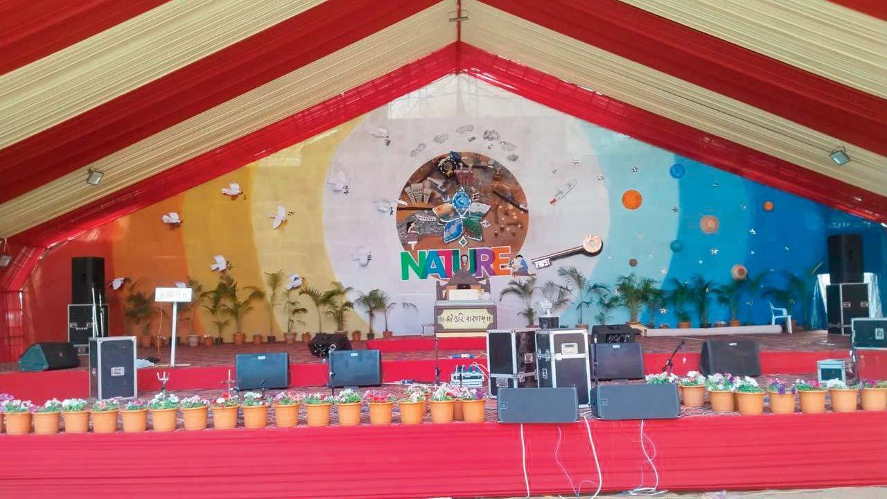 ગાંધીનગરમાં આજથી પ્રકૃતિના સાંનિધ્યમાં યોજાશે પ્રકૃતિપ્રેમ ભાગવતકથા