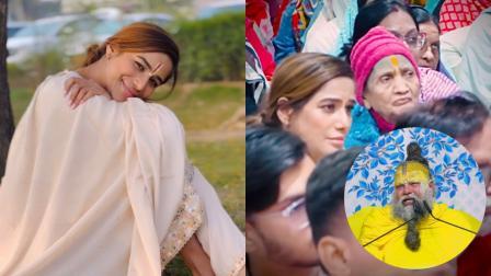 પૂનમ પાંડેએ કહ્યું કે તે લાંબા સમયથી તેની માતા સાથે પ્રેમાનંદ મહારાજના સત્સંગમાં હાજરી આપી રહી છે.