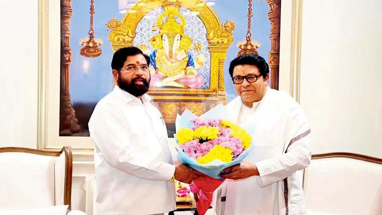 રાજ ઠાકરે, એકનાથ શિંદે