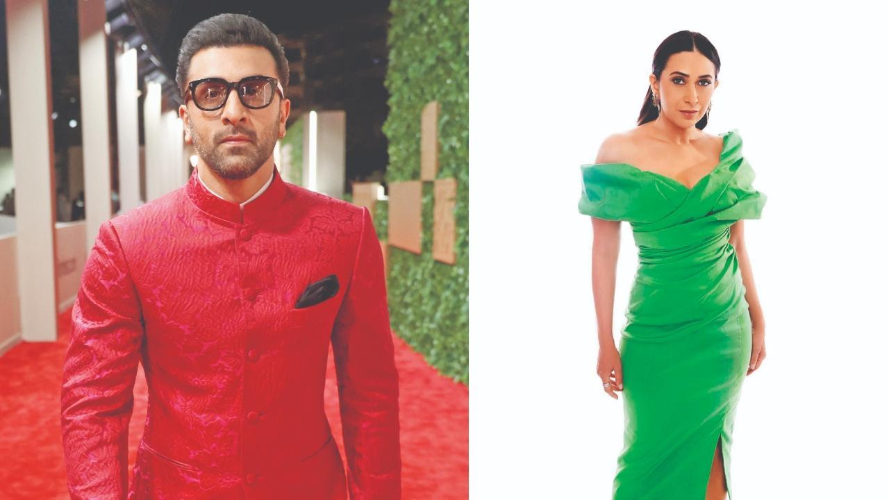 રણબીર કપૂર અને  કરિશ્મા કપૂર