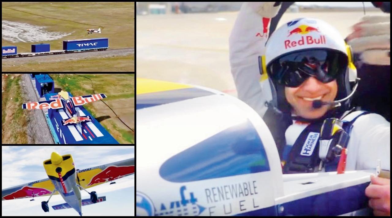 રેડ બુલ દ્વારા સ્પૉન્સર થયો હતો સ્ટન્ટ