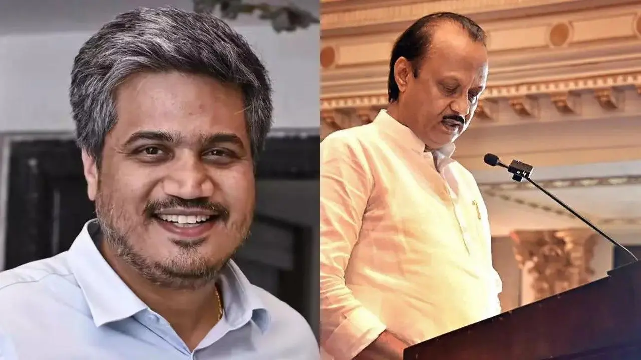 રોહિત પવાર અને અજિત પવાર ફાઇલ તસવીર (સૌજન્ય: મિડ-ડે)