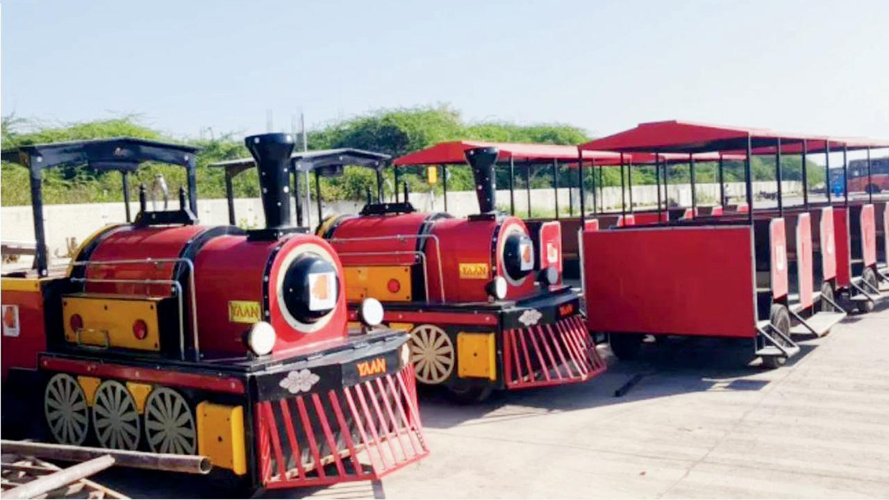 મિની ઇલેક્ટ્રિક ટ્રેન