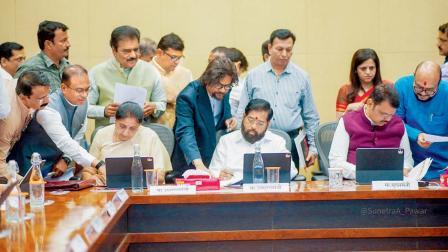 અજિત પવારના અવસાન પછી ગઈ કાલે મુખ્ય પ્રધાન દેવેન્દ્ર ફડણવીસની અધ્યક્ષતામાં પ્રથમ કૅબિનેટ બેઠક યોજાઈ હતી