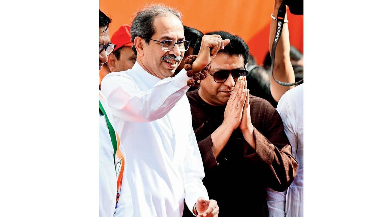 ઉદ્ધવ ઠાકરે અને રાજ ઠાકરે