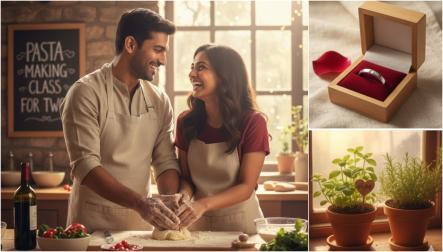 તમારા સાથી સાથે કૂકિંગ વર્કશોપ કે ડાન્સ વર્કશોપમાં જવાનો પ્લાન બનાવી શકો - તસવીર એઆઇ.