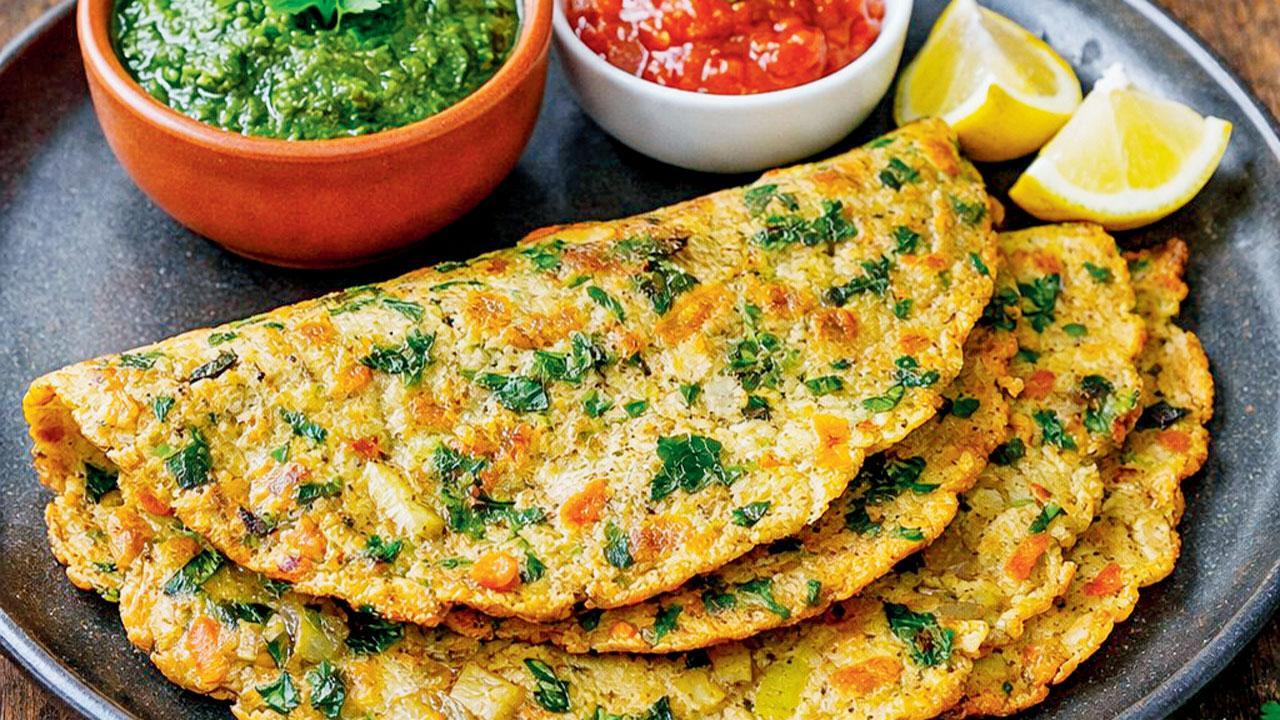 વેજિટેબલ ઓટ્સ ચિલ્લા