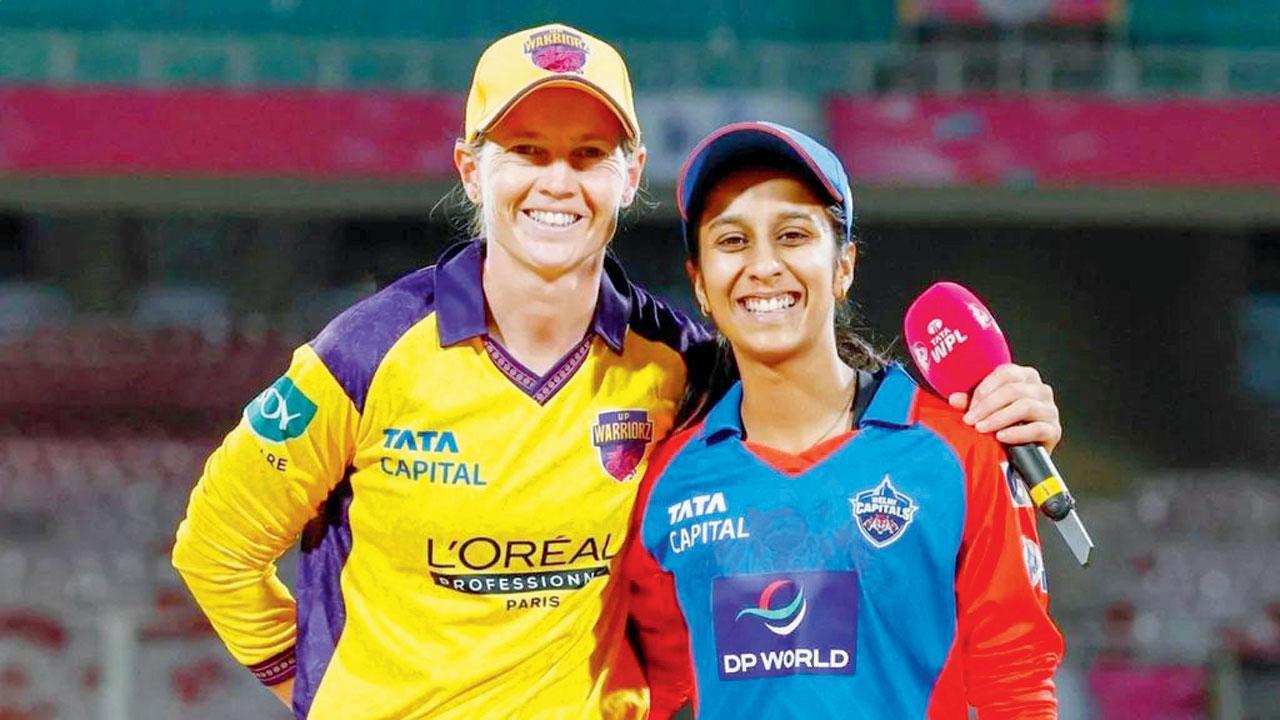 યુપી વૉરિયર્ઝની કૅપ્ટન મેગ લૅનિંગ અને દિલ્હી કૅપિટલ્સની કૅપ્ટન જેમિમા રૉડ્રિગ્સ