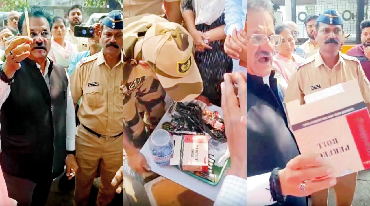 ગઈ કાલે પાડેલી રેઇડ દરમ્યાન યોગેશ સાગર