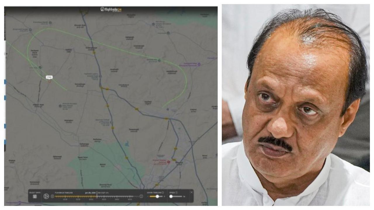 અજીત પવારનું અણધાર્યું મોત, પ્લેન ક્રેશના કારણ અંગે X પર ચર્ચા - (ડાબી બાજુની તસવીર X પરથી)