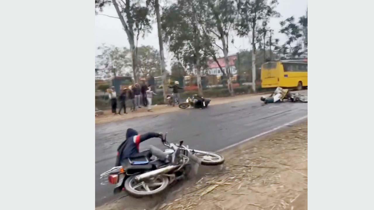 વાઇરલ વિડીયોમાંથી સ્ક્રીનશૉટ