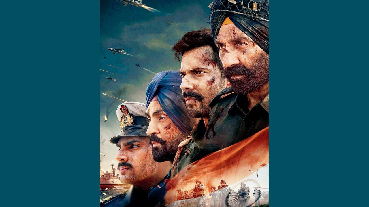 `બૉર્ડર 2`નું પોસ્ટર