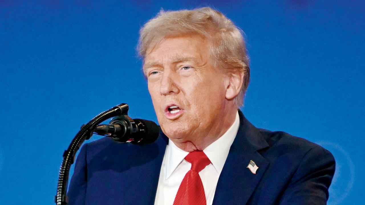 ડોનલ્ડ ટ્રમ્પની ફાઇલ તસવીર