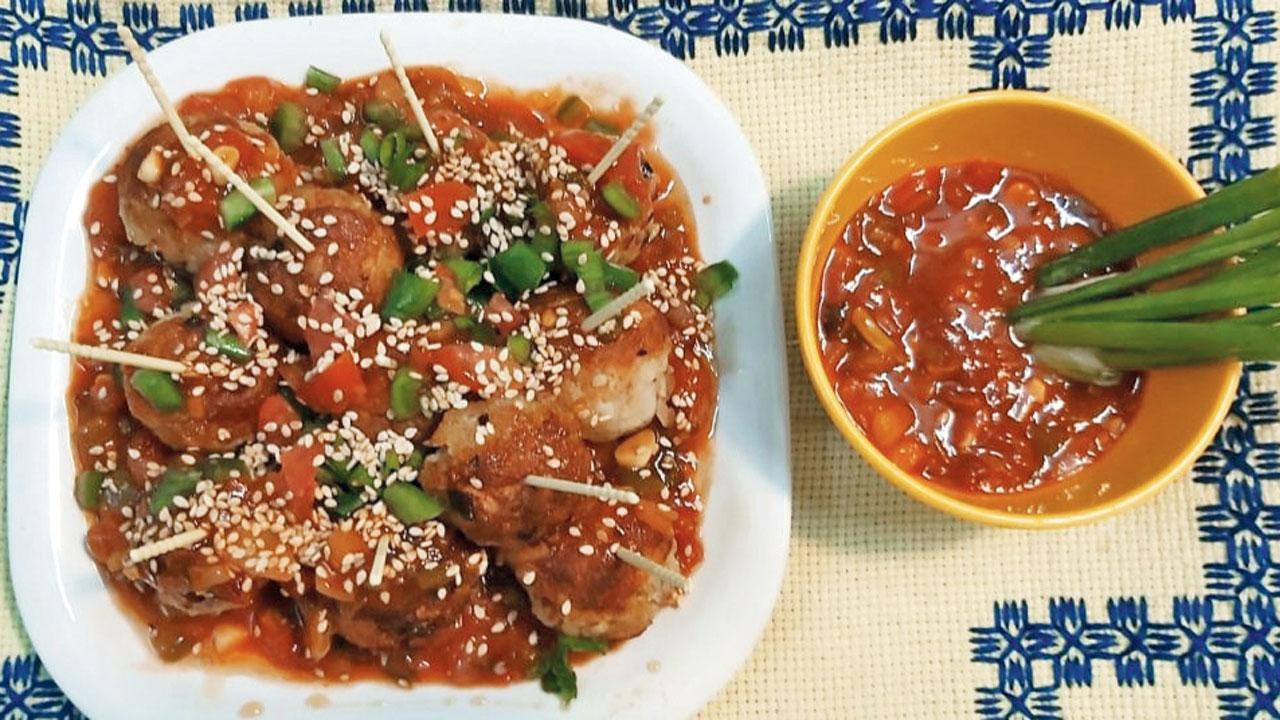 હની ચિલી પટેટો બૉલ્સ