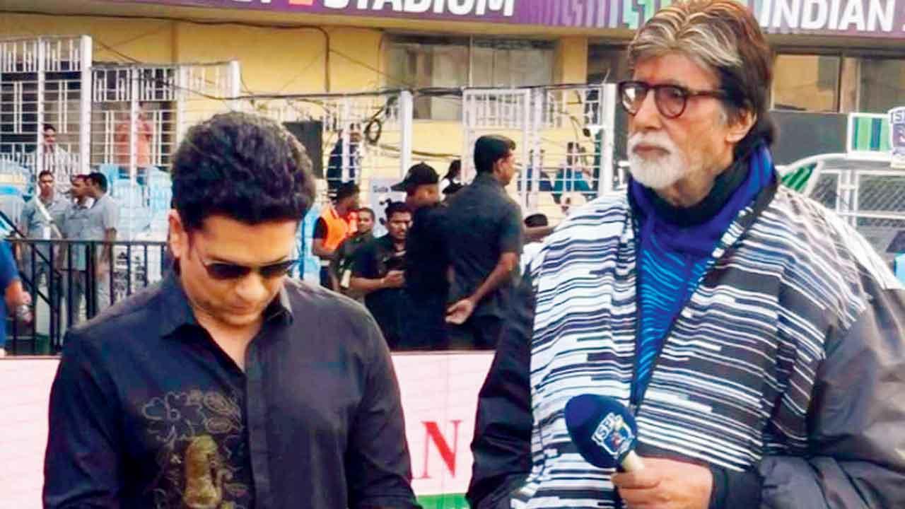 અમિતાભ બચ્ચન અને સચિન તેન્ડુલકરે ઓપનિંગ સેરેમનીમાં રસપ્રદ ચર્ચાઓ કરી હતી.