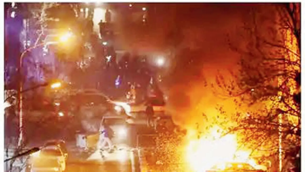 ઈરાન ઇન્ટરનૅશનલ વેબસાઇટનો દાવો કરતો સ્ક્રીન-શૉટ.