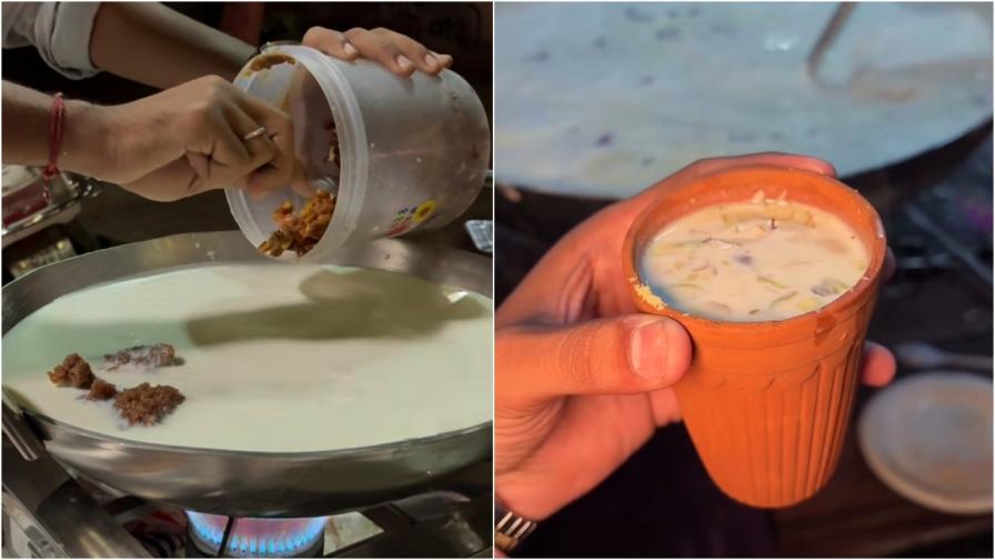 આમ તો આને કઢેલું દૂધ પણ કહેવાય છે અને લોકો તેને ખૂબ પસંદ કરી રહ્યાં છે - તસવીર સૌજન્ય પૂજા સાંગાણી