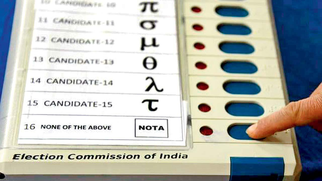 જ્યાં કોઈ હરીફ નહીં ત્યાં NOTA પણ નહીં