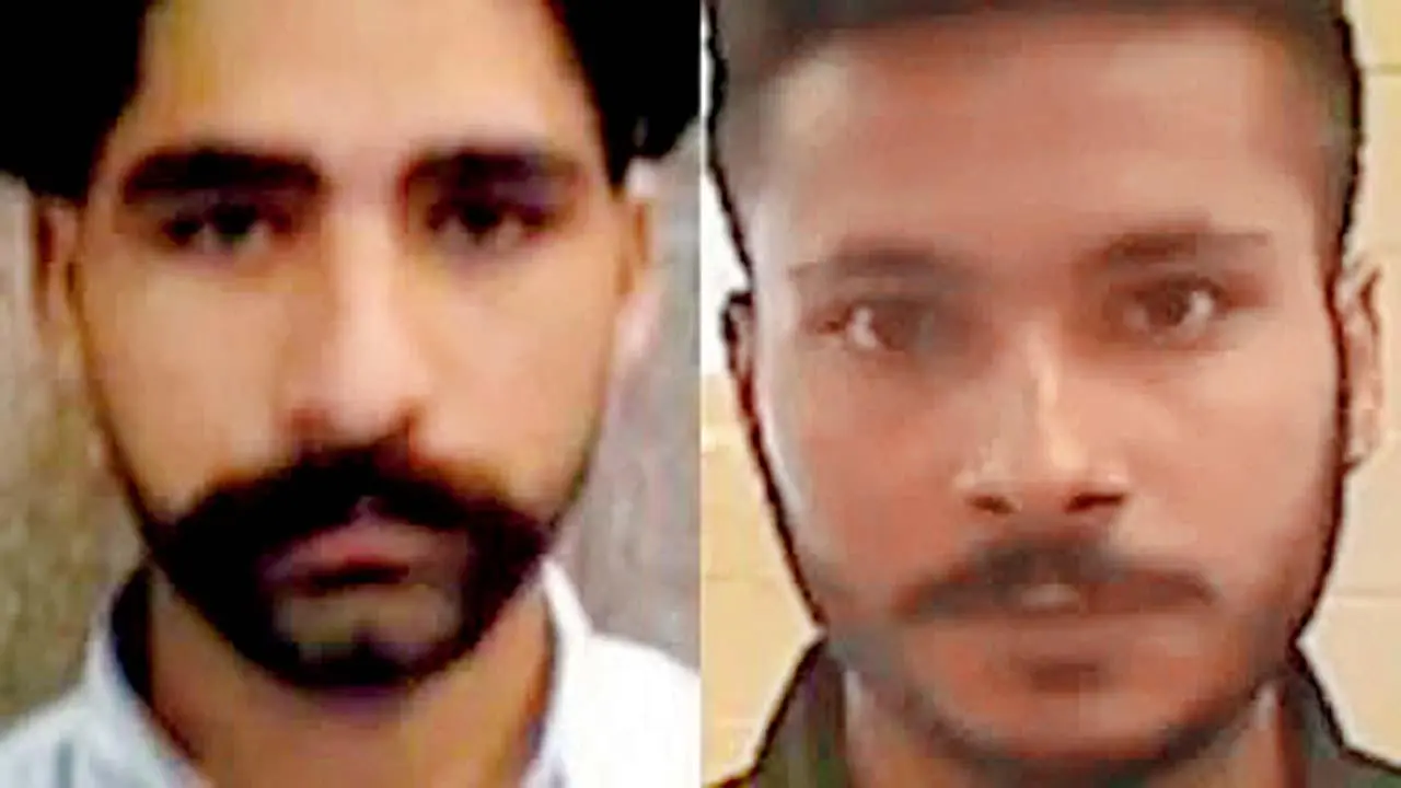 ડ્રગ-તસ્કરો ગુરપ્રીત સિંહ અને જસવીર સિંહ.