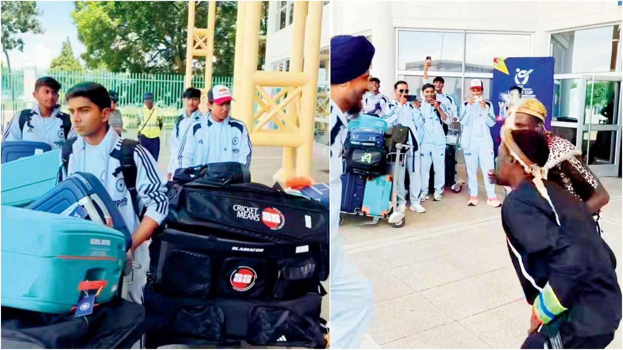 ભારતીય યુથ ટીમને પારંપરિક નૃત્ય વચ્ચે ઝિમ્બાબ્વેમાં મળ્યું શાનદાર વેલકમ