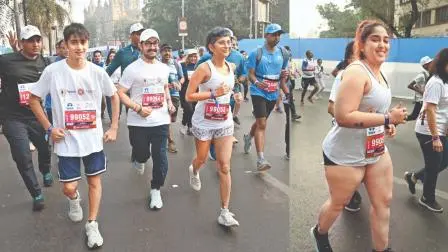 આમિર ખાન ભૂતપૂર્વ પત્ની કિરણ રાવ અને દીકરા આઝાદ રાવ ખાન સાથે.  આમિર ખાનની દીકરી આઇરા. તસવીરો : સતેજ શિંદે