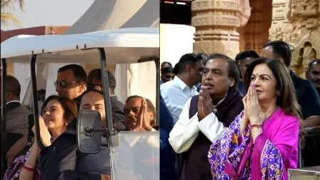 સોમનાથ મંદિરમાં અંબાણી પરિવાર