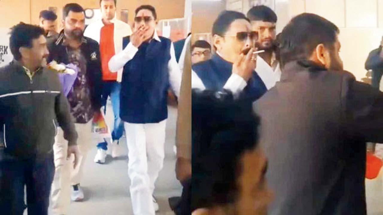 વાઇરલ વિડીયોમાંથી સ્ક્રીનશૉટ