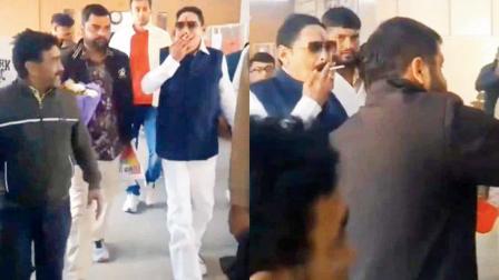 વાઇરલ વિડીયોમાંથી સ્ક્રીનશૉટ