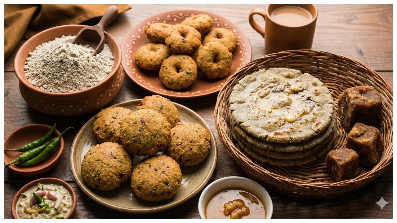   શિયાળામાં બાજરીની વાનગીઓ સ્વાસ્થ્યવર્ધક ગણાય છે - તસવીર એઆઇ